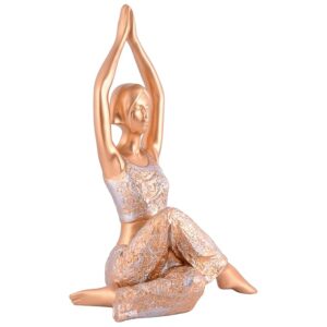 Yoga Lady Home & Office Decor showpiece