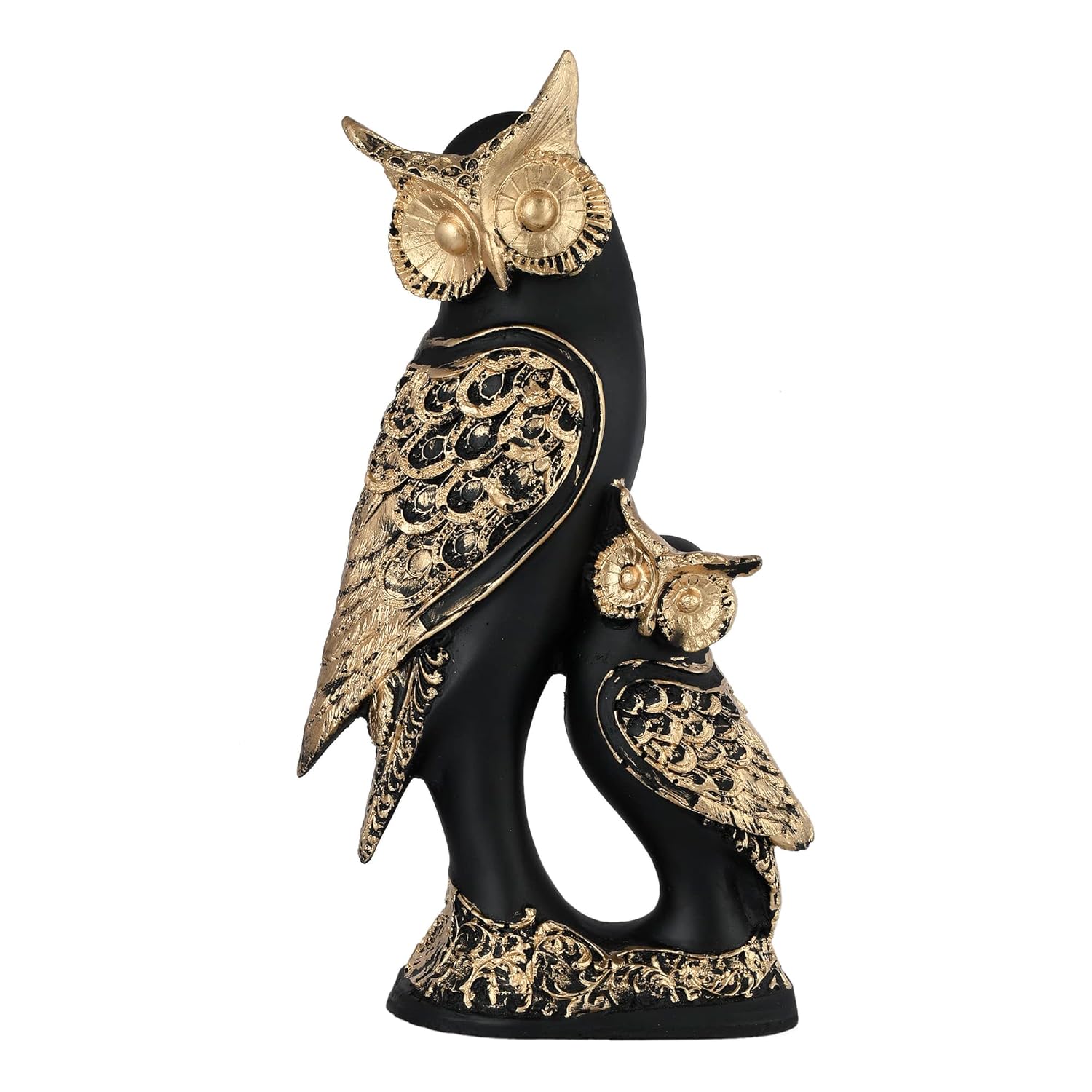 Owl Family Showpiece for Home Decor/Gifting/Living Room Decorative Showpiece.