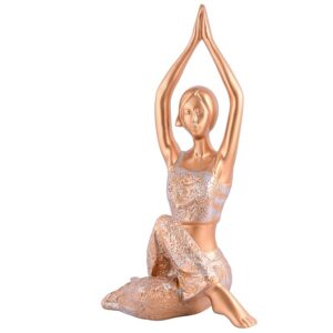 Yoga Lady Home & Office Decor showpiece