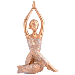 Yoga Lady Home & Office Decor showpiece