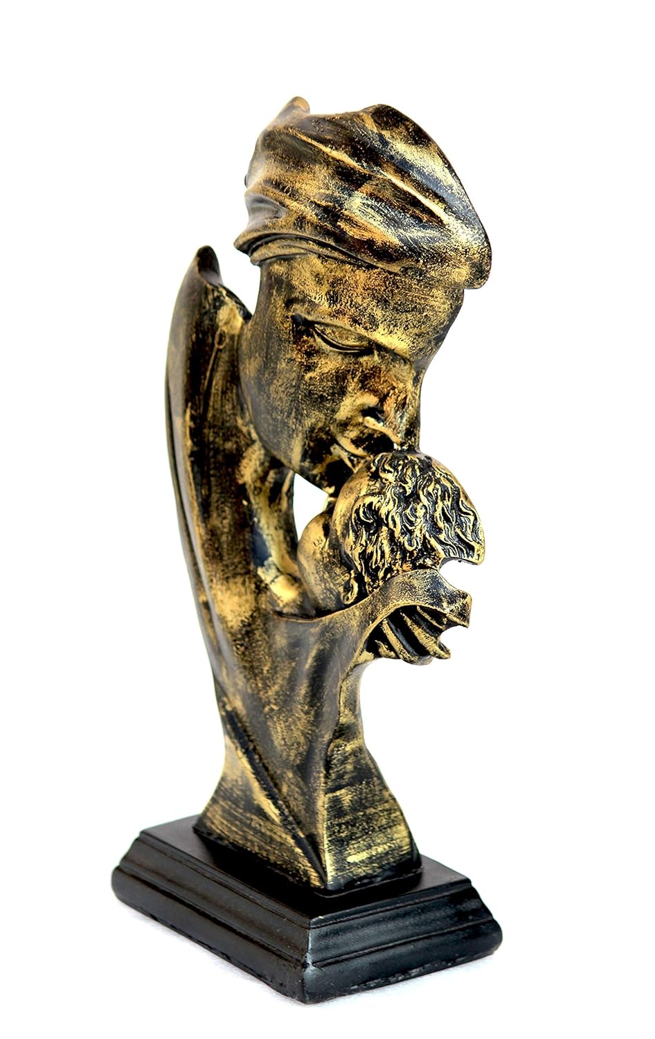 Handpainted Mother Love Decorative Showpiece .