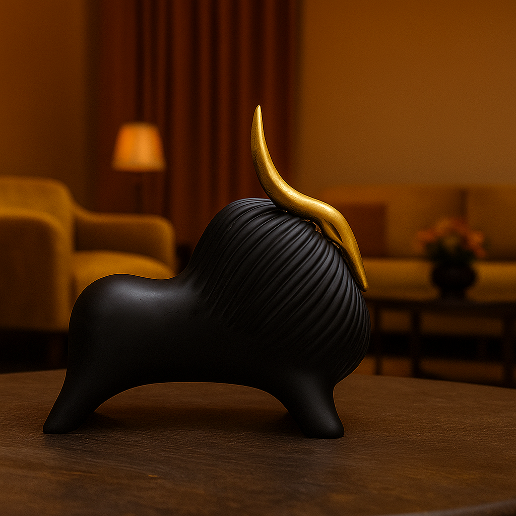 Abstract Antelope figurine Set