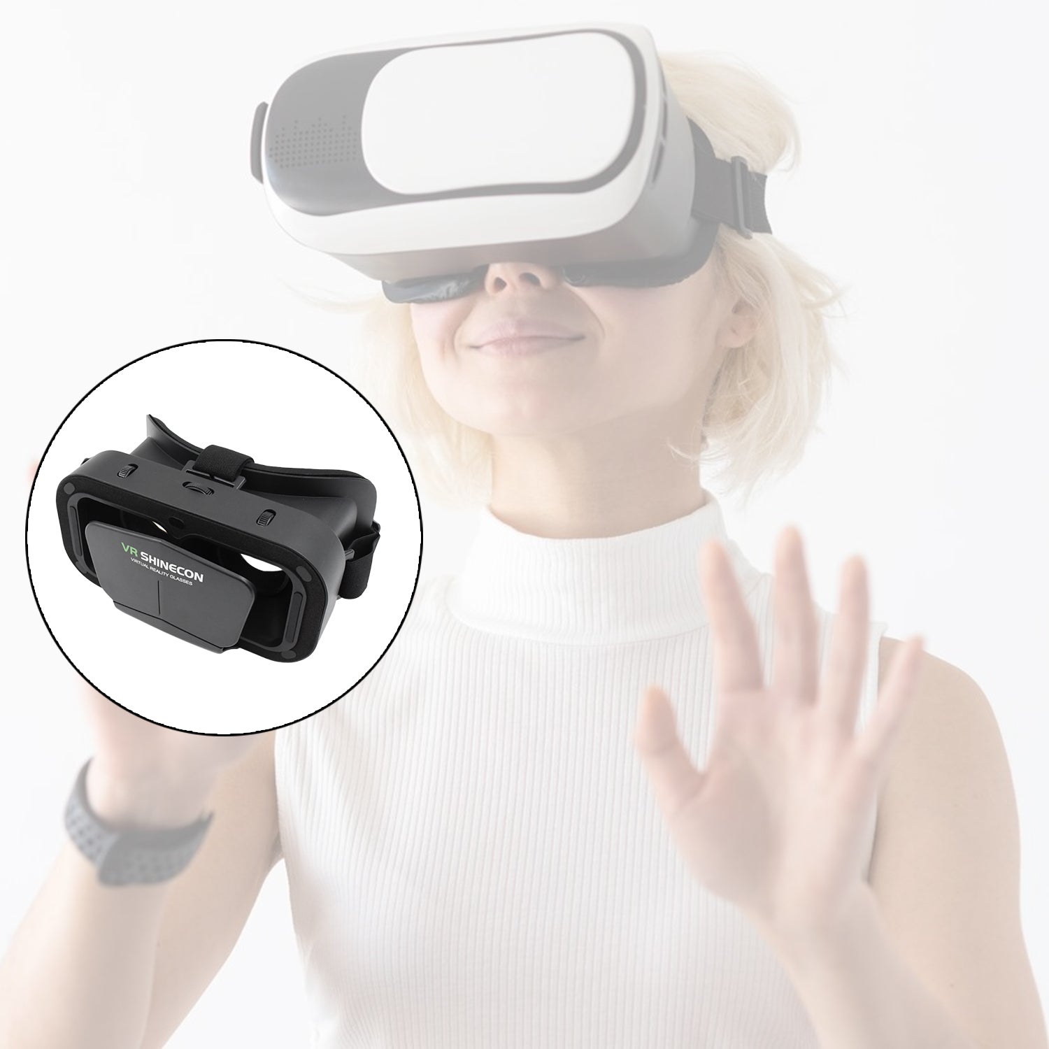 Buy 3D VR Headset for iPhone & Android Smartphone Online DNA eStore3