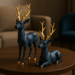 Deer Figurine Home Decor