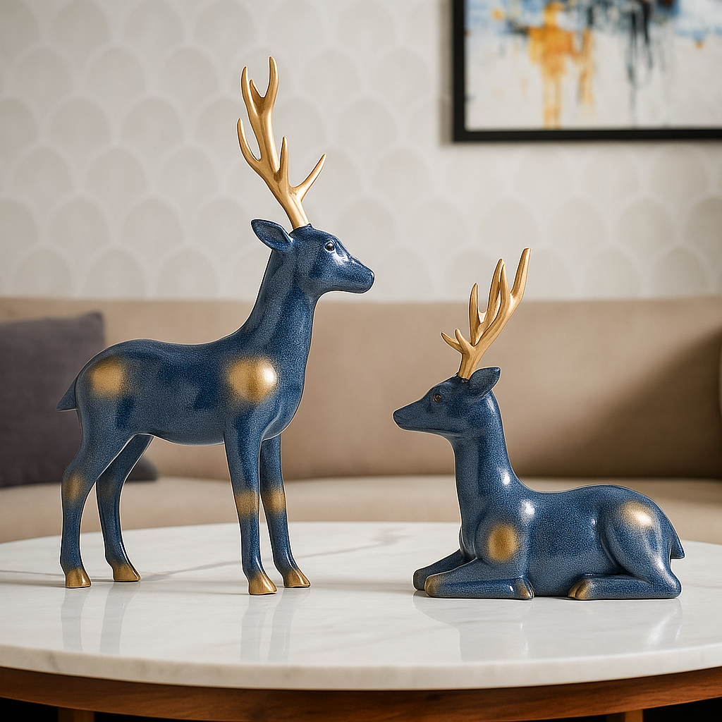 Deer Figurine Home Decor