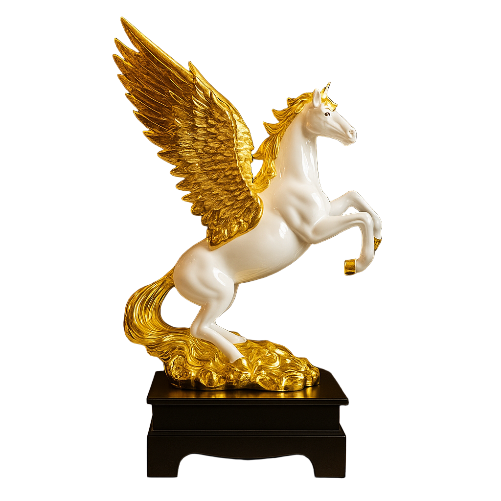 Pegasus Winged Horse Statue