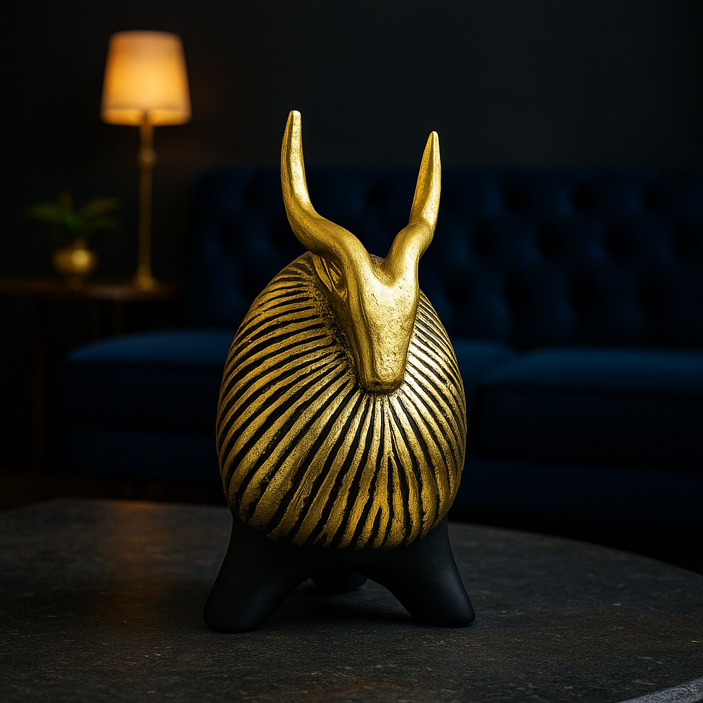 Abstract Antelope figurine Set
