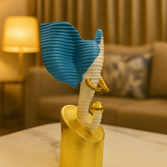 Modern Horse & Elephant Decor Showpiece Set