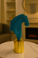 Modern Horse & Elephant Decor Showpiece Set