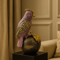 Modern Bird Decor Sculpture Set