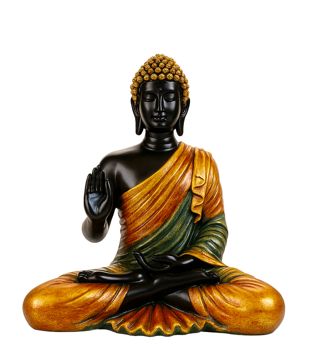 Meditation buddha decor showpiece