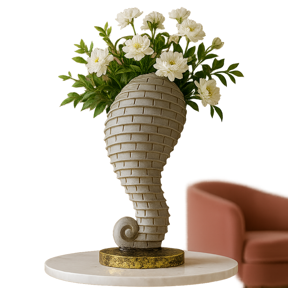 Ganesha Trunk Design Vase