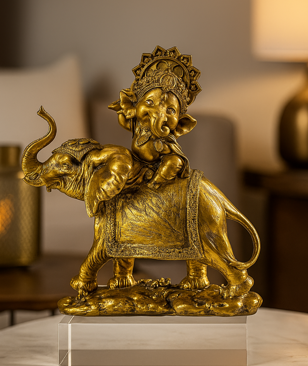 Premium Handicraft Ganesh Elephant Statue