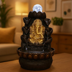 Ganesha LED Water Fountain showpiece