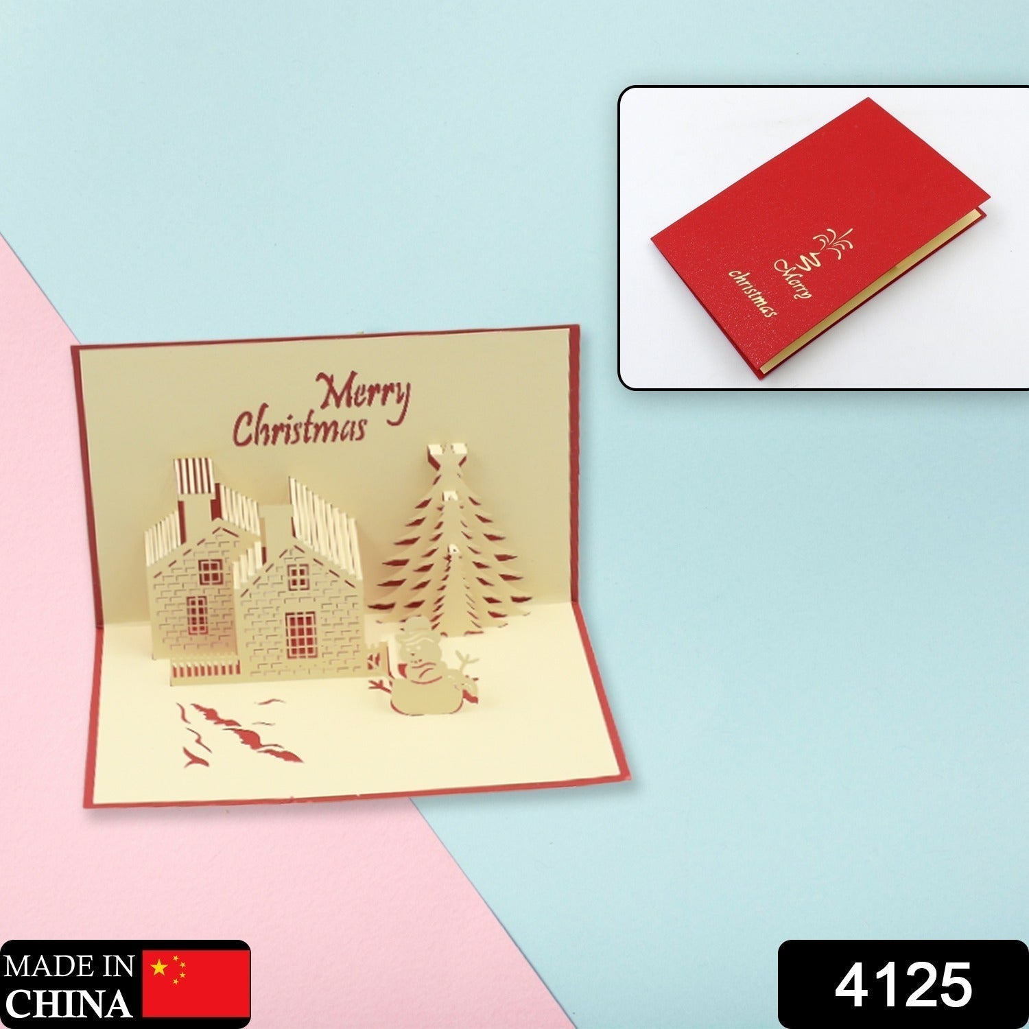 3D Paper Wish Card ? High Quality Greeting Card for Birthday, Valentine, Love, Christmas & More (1 Pc)