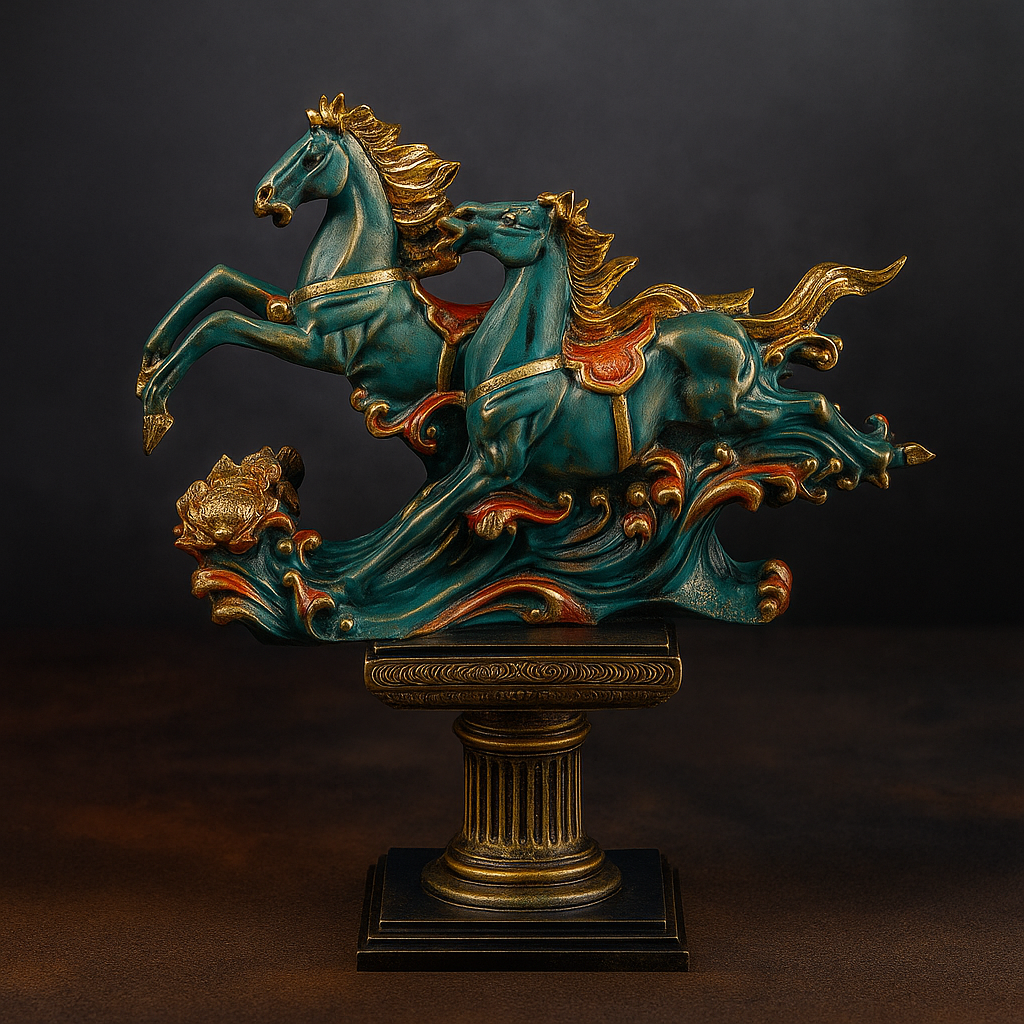 Running Horse Statue