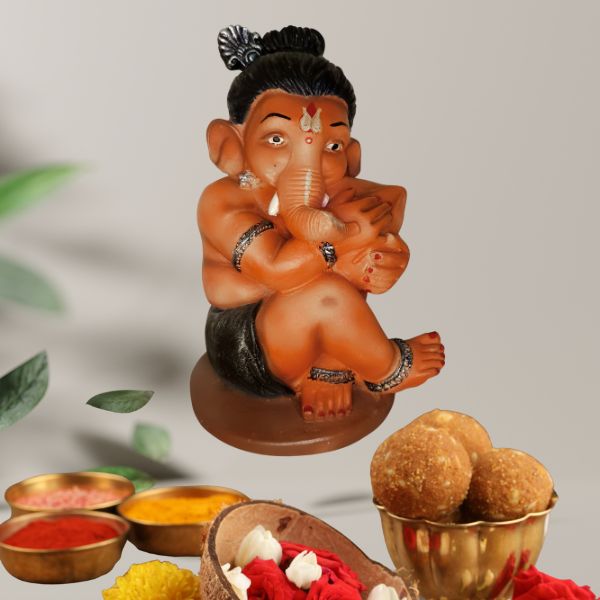 Ganjanan (Vinayak) Murti for House, Office, Car, Temple, and Puja Decoration | Ganesh Idol for Home Decor | Ganesh Chaturthi Special