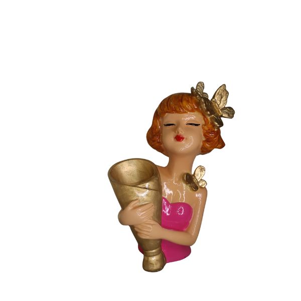 Pretty Girl Showpiece ??Elegant Decorative Figurine for Home & Office Decor | Stylish Resin Statue | Gift for Girls,Women & Art Lovers
