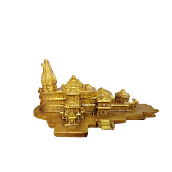Shree Ram Janmabhoomi Mandir Showpiece ??Divine Temple Model for Home, Office & Spiritual Decor