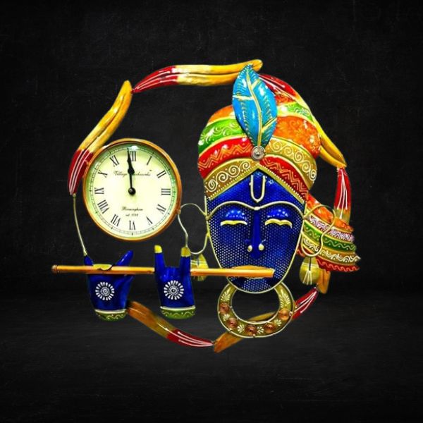 Lord Krishna Playing Basuri Showpiece Figurine