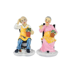 Pair of Dada Dadi Couple for Home Decor/Gifting/Living Room Decorative Showpiece
