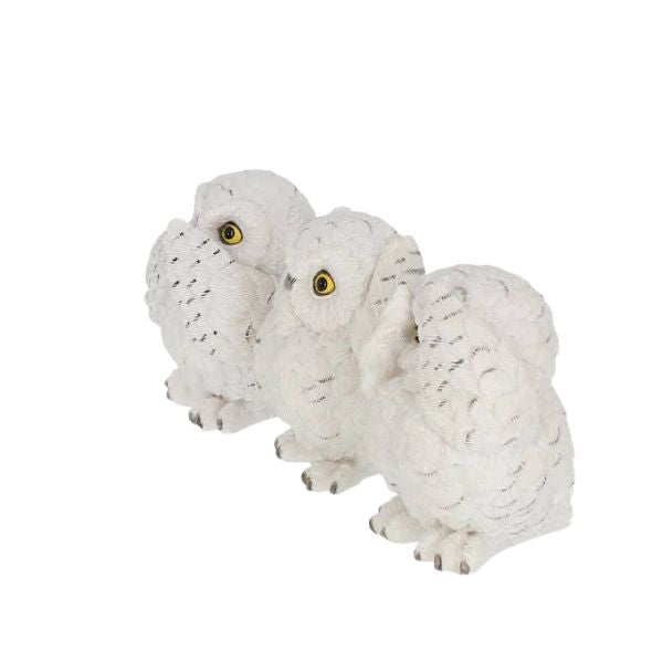 Three Wise Owls decor showpiece