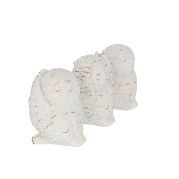 Three Wise Owls decor showpiece