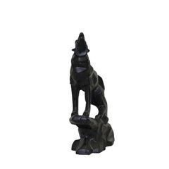 Antique Matt Finish Wolf Statue ??Home Decorative Showpiece | Wolf Sculpture Figurine for Desk, Hotel, Living Room & Tabletop Gift Decoration