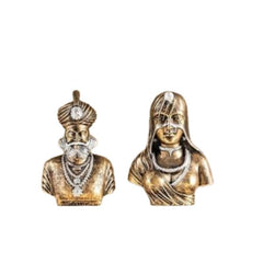 Rajasthani Handicrafts King Queen Couple Showpieces for Home Decor Living Room