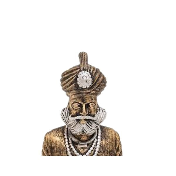 Rajasthani Handicrafts King Queen Couple Showpieces for Home Decor Living Room
