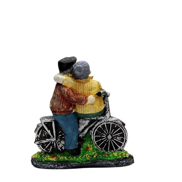 Dada Dadi Resin Display Piece Brings Luck Fengshui Vastu Home Decor 7.8 Inches Multicolor