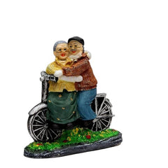 Dada Dadi Resin Display Piece Brings Luck Fengshui Vastu Home Decor 7.8 Inches Multicolor