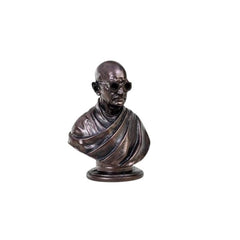Mahatma Gandhi Statue Mahatma Gandhi Father of Nation India Statue for Car Dashboard Decorative Showpiece Mahatma Gandhi Sculpture Antique Bronze Colour for Republic Day Decor