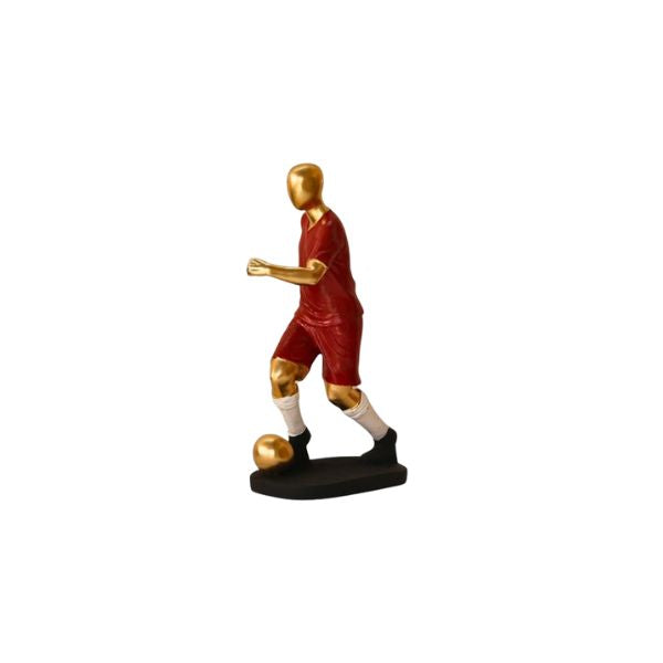 Football Player Statue for Home Decor and Gift Purpose Decorative Showpiece