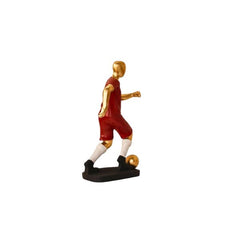 Football Player Statue for Home Decor and Gift Purpose Decorative Showpiece