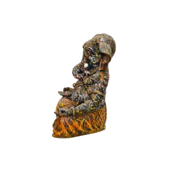 Multicolour Lord Ganesha Resin Idol Statue