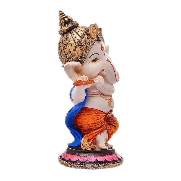 Handcrafted Little Ganesh Sculpture | Showpiece for Home & Office Decor