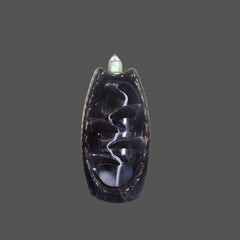 Smoke Backflow Incense Burner Design1 Cylindrical Gift with Free 10 Scented Incense dhoop Sticks Home Decor I Made in India