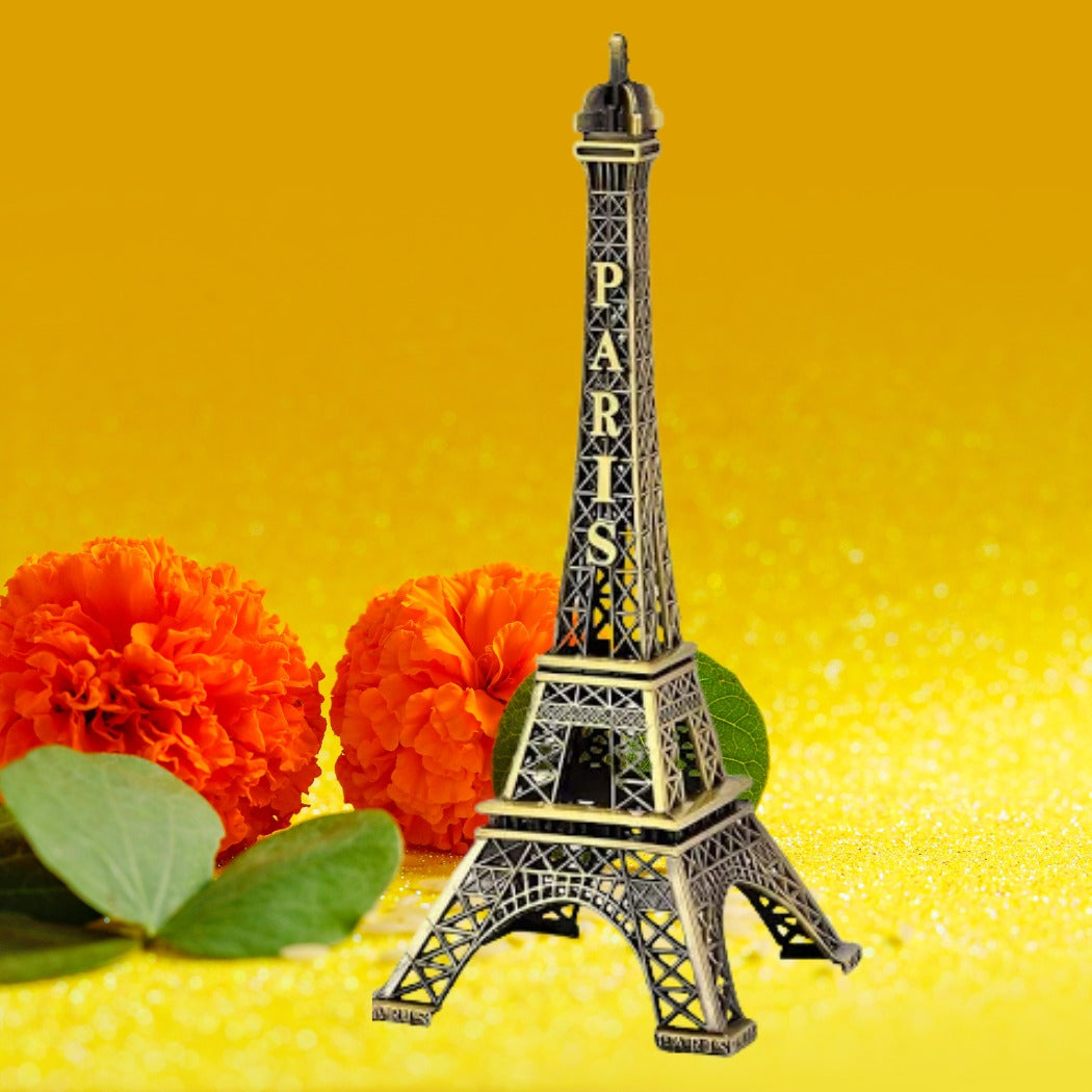 Antique Finish Metal Paris Eiffel Tower