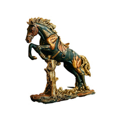 Luxury Rearing Horse decor showpiece
