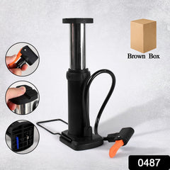 Portable Mini Foot Pump for Bicycle, Bike, and Car
